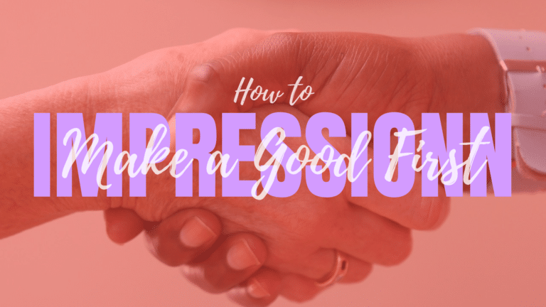 how to make a good first impression in a new job