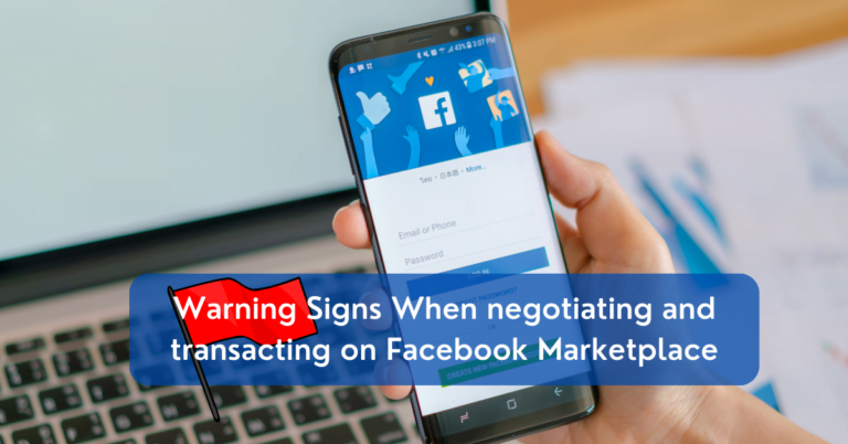 How to Spot Red Flags on Facebook Marketplace When Negotiating and Transacting