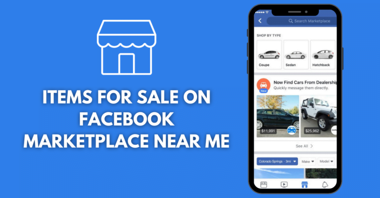 Marketplace On FB - How To Find Items For Sale On Facebook Marketplace ...