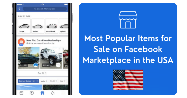 Most Popular Items for Sale on Facebook Marketplace in the USA