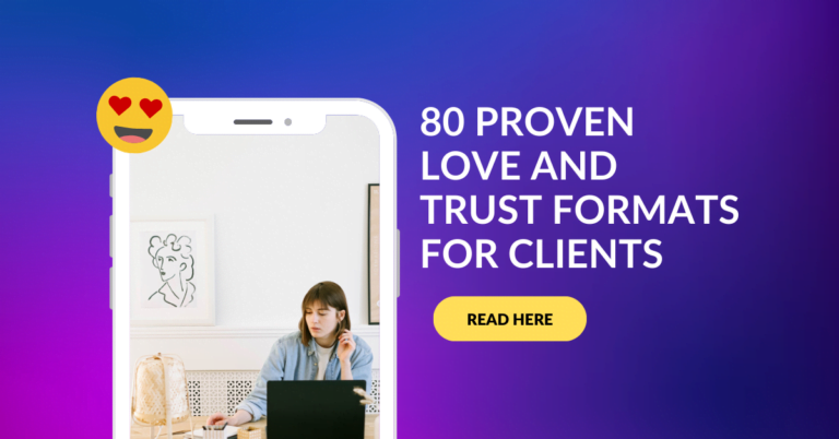 Proven Love and Trust Formats for Clients