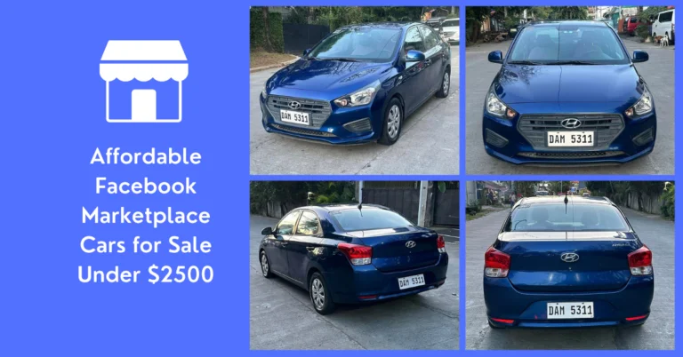 Affordable Marketplace Cars - Facebook Marketplace Cars for Sale Under $2500 Near Me