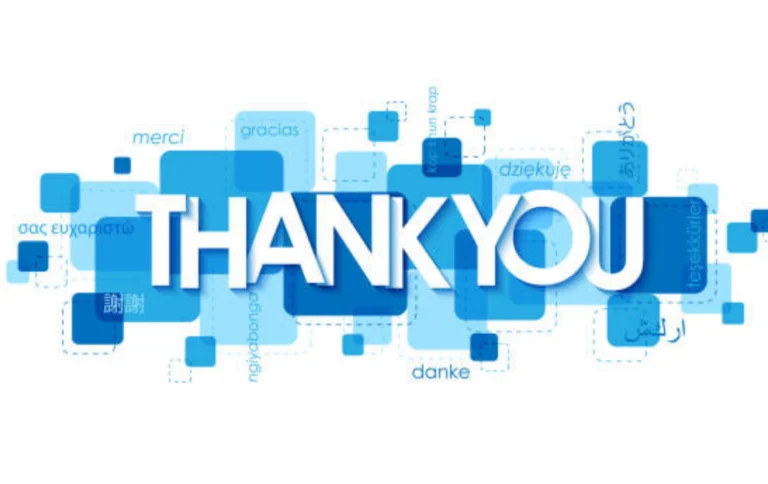 Alternative words for thank you