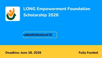 LONG Empowerment Foundation Undergraduate Scholarship