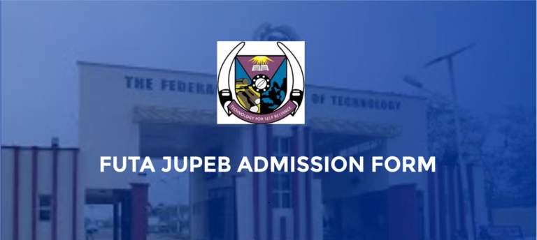 FUTA JUPEB Admission Form 2026/2027 is Out 