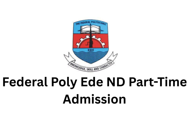 Federal Poly Ede ND Part-Time Admission