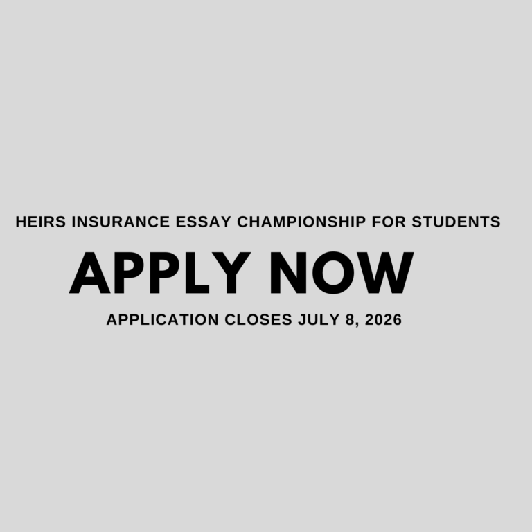 Heirs Insurance Essay Championship for Students