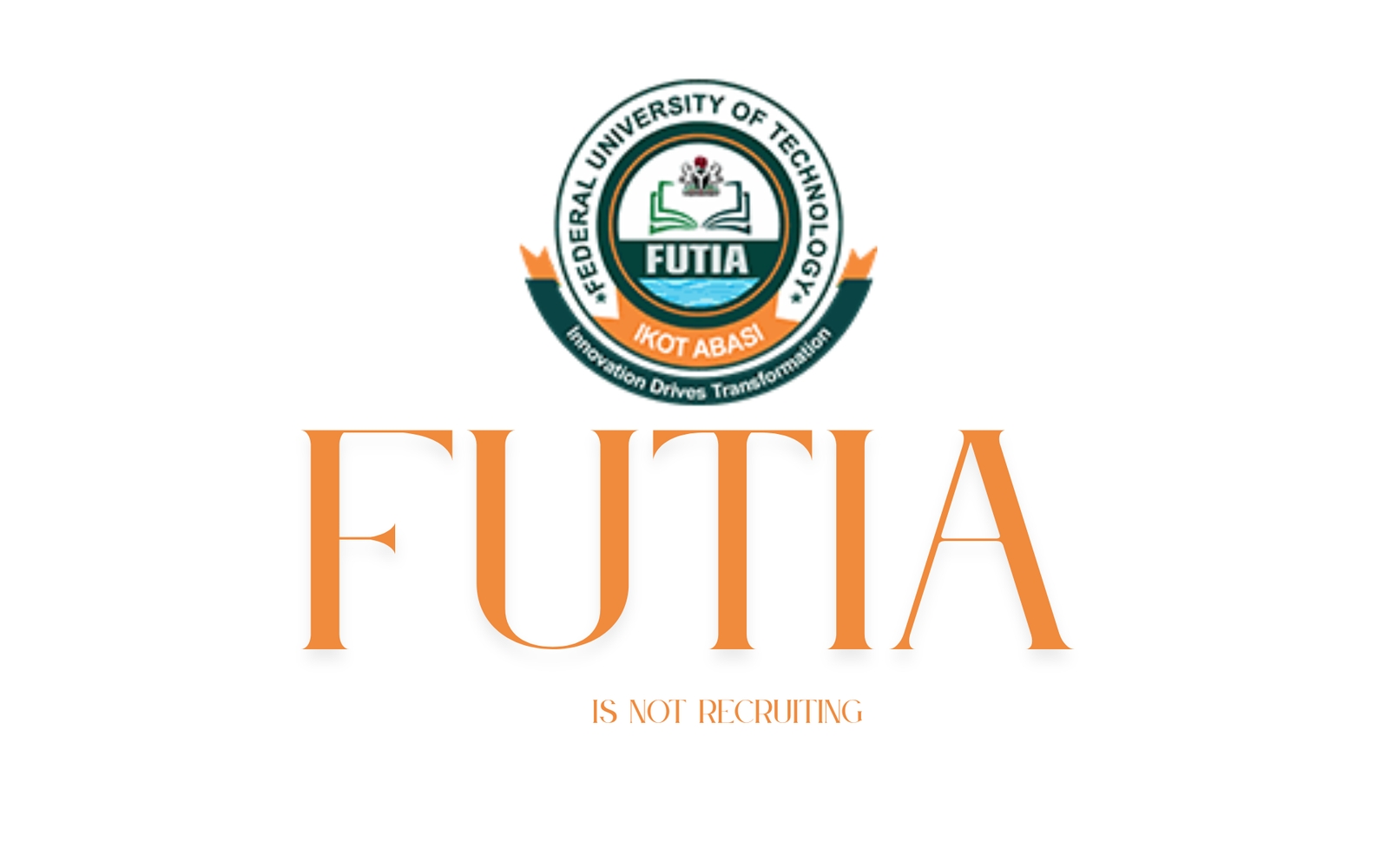 URGENT: FUTIA Is Not Recruiting for 2026