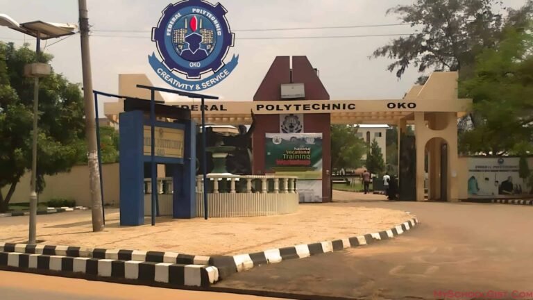 Federal Poly Oko HND Admission Form