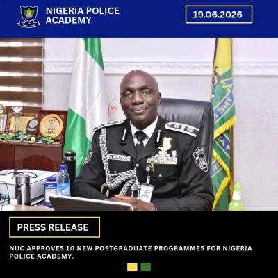 Nigeria Police Academy Postgraduate Courses: NUC Approves 10 New Programmes