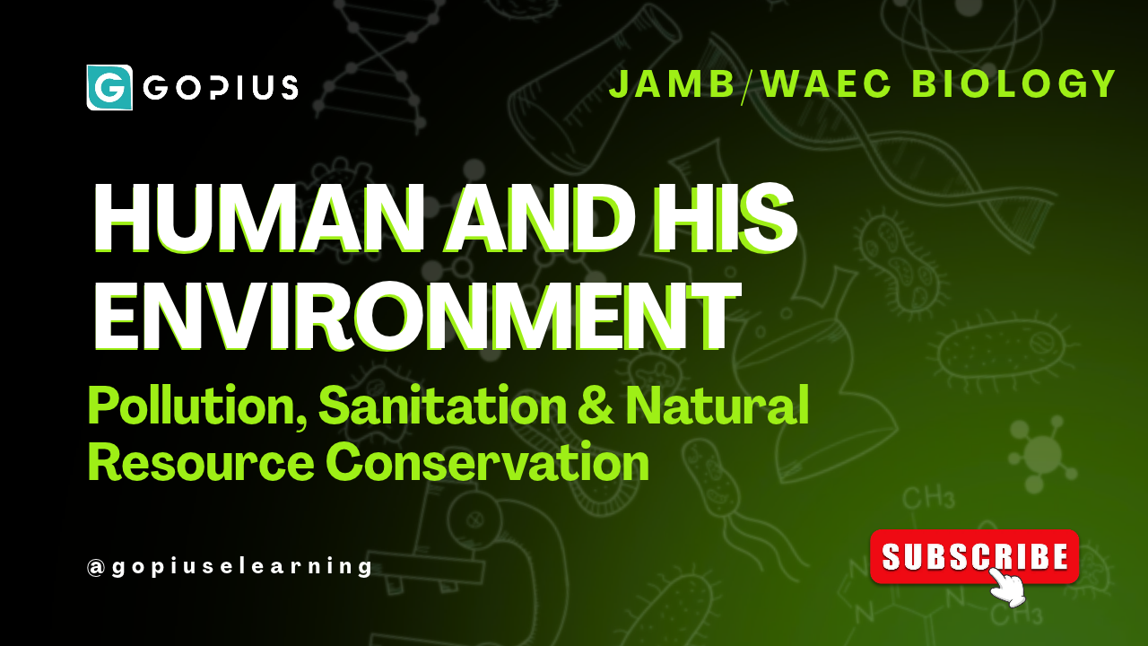 Human and His Environment Explained — (WAEC/JAMB Biology) 
