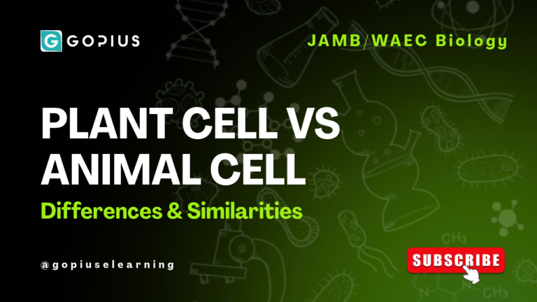 Plant Cell vs Animal Cell: Differences & Similarities Explained (JAMB/WAEC Biology)