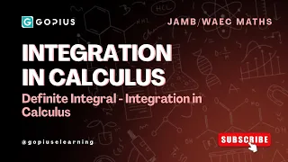 Integration in Calculus Explained — Step by Step Definite Integral (JAMB Mathematics)