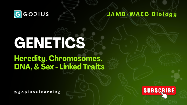 Genetics Explained — Heredity, Chromosomes, DNA & Sex-linked Traits (JAMB/WAEC Biology)